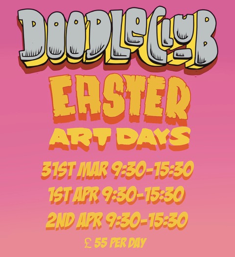 Doodle Club Art Class - Easter Holiday Sessions