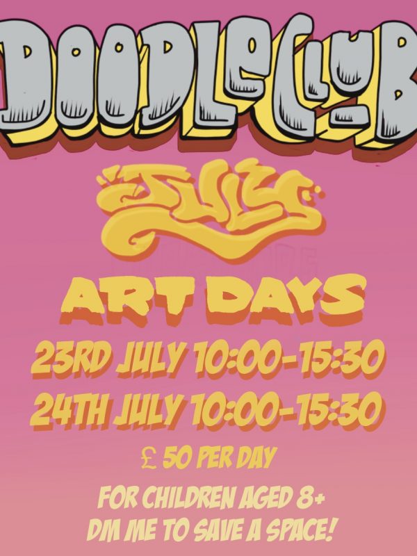 Doodle Club Art Class - Summer Sessions